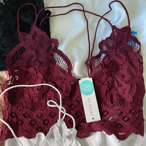 NWT Freepeople Adella Bralette Bundle - Picture 4 of 6